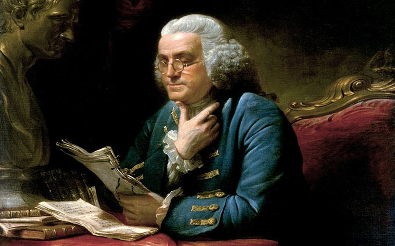 Список хороших качеств, которые Бенджамин Франклин включил в свою жизнь