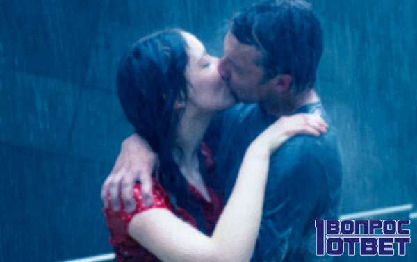 Самый первый поцелуй под дождем 
