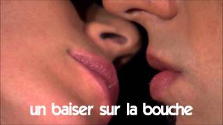 Французский язык для начинающих # Vocabulaire # un baiser sur la bouche