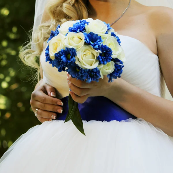 Свадебный букет для невесты — стоковое фото